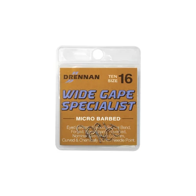 Drennan - Wide Gape Specialist 10 ks, veľ. 14