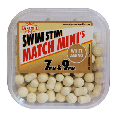 Dynamite Baits Swim Stim White Amino Match Minis 7-9mm