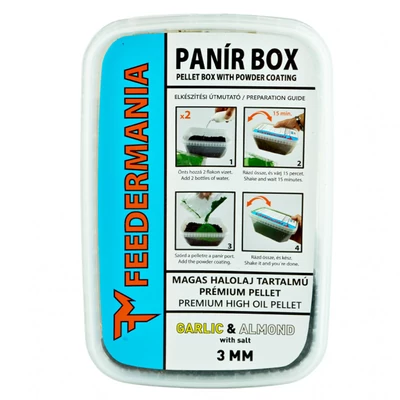 Feedermania - PANÍR BOX 3 MM GARLIC AND ALMOND