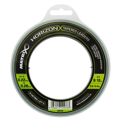 Kónusový vlasec Matrix Horizon X Tapered Shockleader 5x 0,22 - 0,28mm