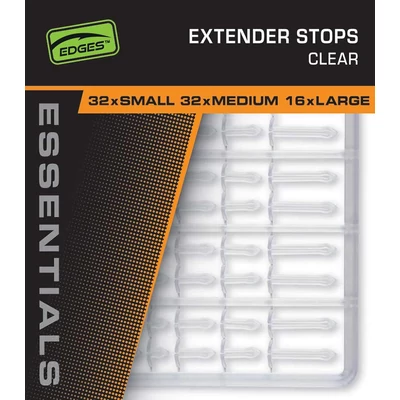 FOX EDGES EXTENDER STOPS CLEAR 32 X SMALL 32 X MEDIUM 16X LARGE