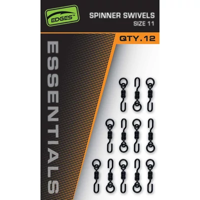 FOX EDGES - ESSENTIALS SPINNER SWIVELS - SIZE 11/12KS