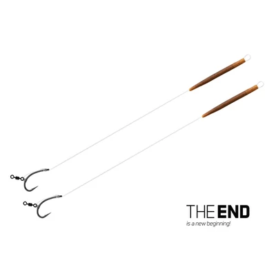 Delphin - Nadväzec Delphin THE END D-Rig / 2ks 20 cm / 17lbs / #6