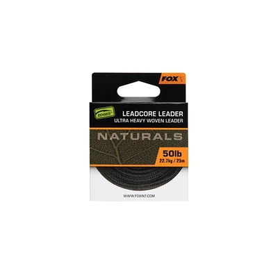 FOX - Naturals Leadcore 25m 50lb /22.7kg