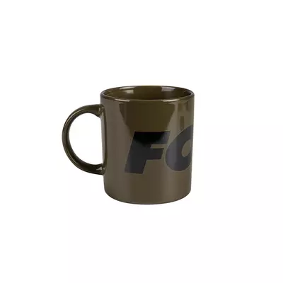 FOX - Green and Black Logo Ceramic Mug