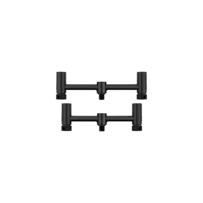 Fox Hrazda na prúty Black Label Carbon Adjustable 2 Rod Buzz Bars (110 mm – 125 mm)