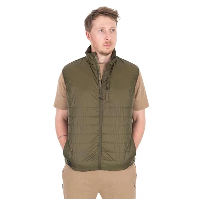 Fox Vesta Olive Quilted 100 Gilet - L