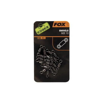 FOX Obratlíky Swivels size 10 20x