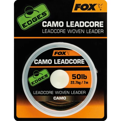 FOX Olovená šnúra Camo Woven Leader 7m 50lb