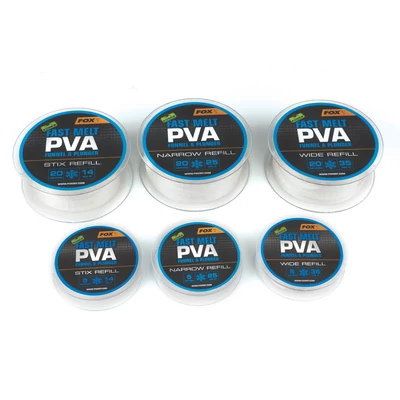 FOX Náhradná náplň Edges PVA MESH Fast Melt 25mm Narrow 20m