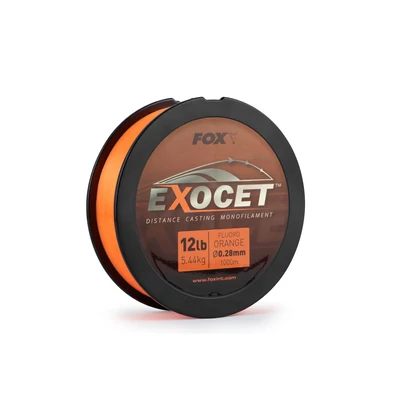 Vlasec FOX Exocet Fluoro Orange Mono 1000m 0,28mm