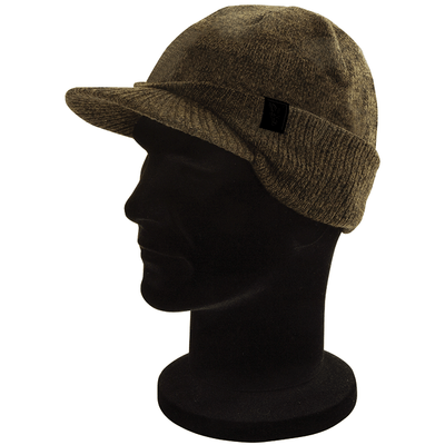 FOX Zimná čiapka Khaki/Black Peaked Beanie