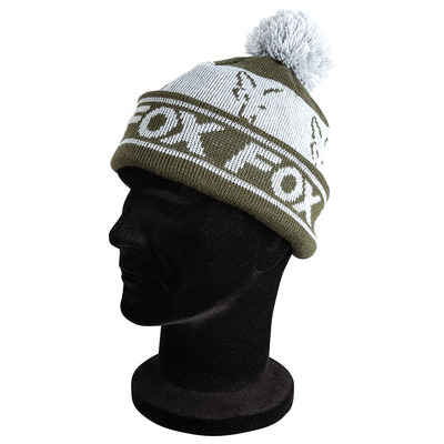 Zimná čiapka Fox Green/Silver Lined Bobble Hat