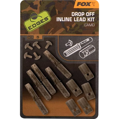 FOX Edges - Camo Drop Off Inline Lead Kit