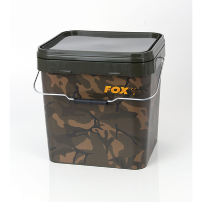 FOX Konva Camo Square Carp Buckets 17L