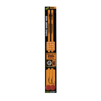 FOX - Edges Curve Short 6 - 20lb Camotex Semi Stiff x 2