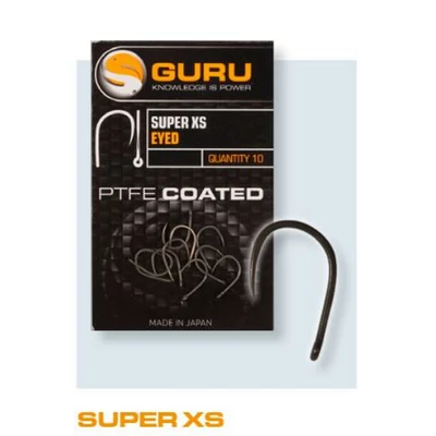 Guru Feedrový Háčik Super XS Size 12 Barbless 10ks