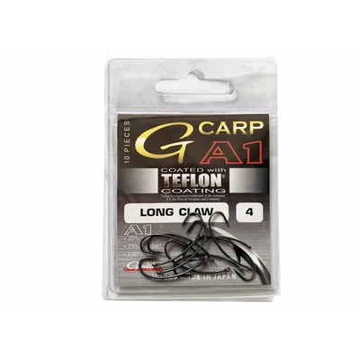 Háčik GAMAKATSU G-CARP A1 LONG CLAW PTFE - 6