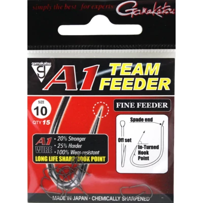Háčik Gamakatsu A1 Team Feeder Fine Hook 10