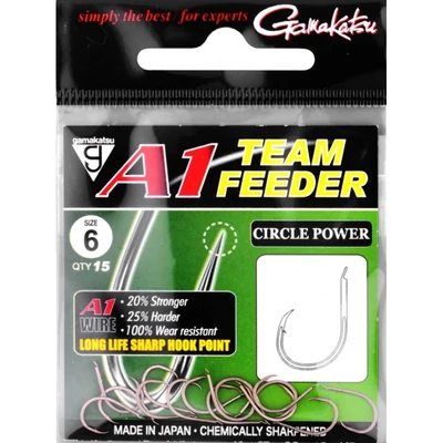Háčik Gamakatsu A1 Team Feeder Circle Power - 8