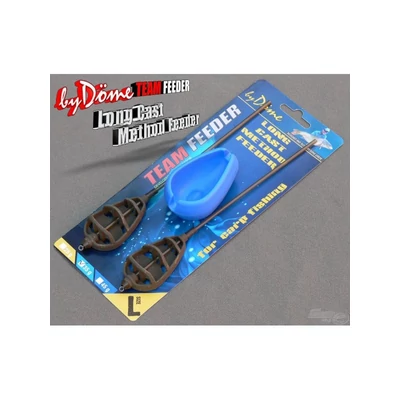 By Dome Team Feeder Long Cast Method feeder set 25gr 2ks L