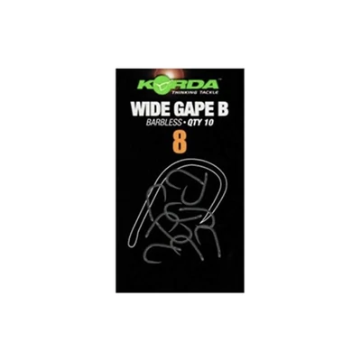 Korda Háčik Wide Gape B-Barbless veľ. 2