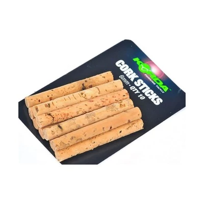 Korda - Korkové tyčinky  Cork Sticks 10x - 6 mm