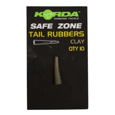 Korda Safe Zone - Tail Rubbers - Clay