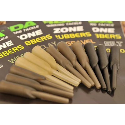 Korda Run Rig Rubbers - Clay