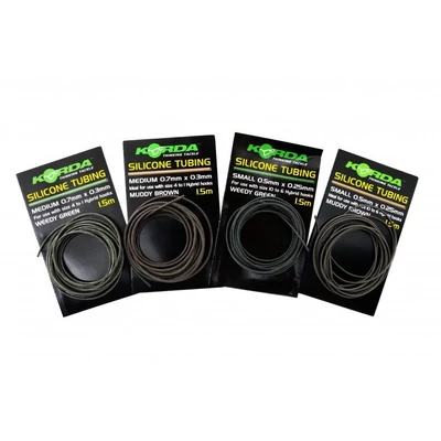 Korda Silicone Tube 0,5mm, Green - 1,5m