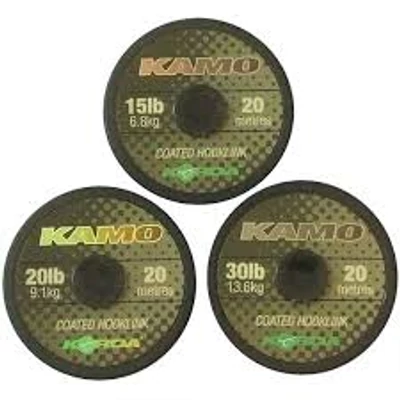 Korda Kamo coated Hooklink 20lb - 20m