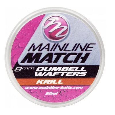 Mainline - Match Dumbell Wafters 10mm - Red Krill