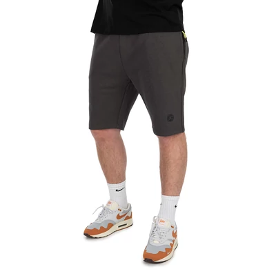 Matrix Krátke Nohavice Jogger Shorts Grey/Lime (Black Edition) - M