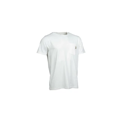 Nash Tričko Make It Happen Badge Pocket T-Shirt Ecru L