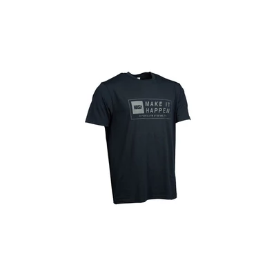 Nash Tričko Make It Happen Coordinates T-Shirt Black XXL