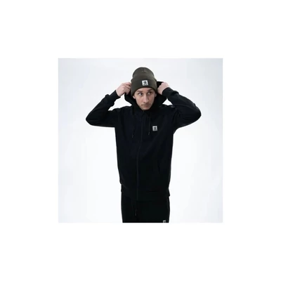 Nash Mikina Make It Happen Badge Zipped Hoodie Čierná Veľkosť XXL