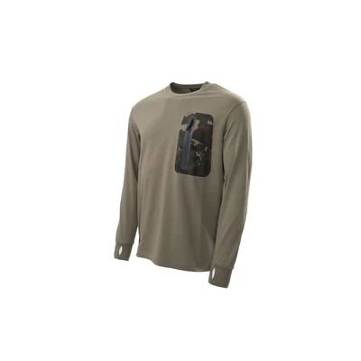 Nash Tričko s Dlhým Rukávom ZT HD Long Sleeve T-Shirt Zelený L
