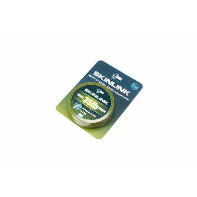 Nash Náväzcová Šnúrka Obalená SkinLink Semi Stiff 10 m Weed Zelená-Priemer 35 lb / Nosnosť 15,87 kg