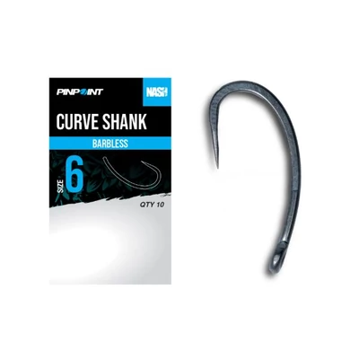 Nash Háčiky Curve Shank Micro Bez Protihrotu 10 ks Veľkosť 6