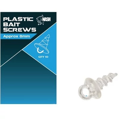 Nash Nástrahový Tŕň Plastic Bait Screw 13mm 10ks