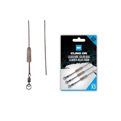 Nash Montáž Cling On Leadcore Solid Bag Leader 35cm