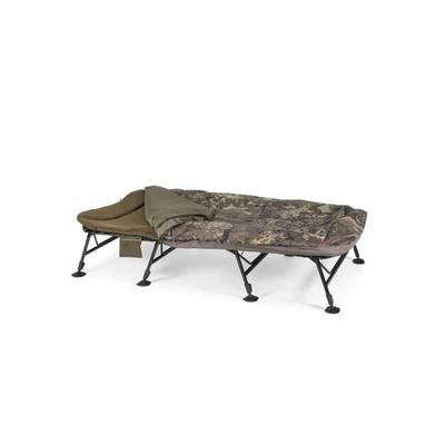 Nash Lehátko So Spacákom Indulgence HD40 Sleep System 8 Legs Camo Emperor