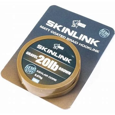 Nash Skinlink Semi Stiff Gravel Brown 20lb