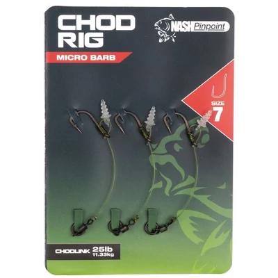 Nash Chod Rig Micro Barb 3x - 7