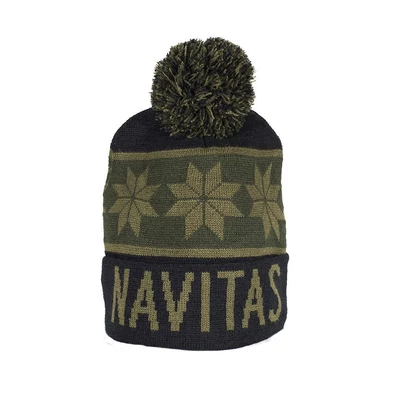 Navitas čiapka Snowflake Bobble Black