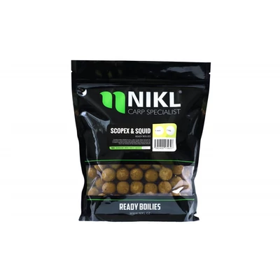 Nikl Ready boilie Scopex & Squid - 15 mm, 1 kg