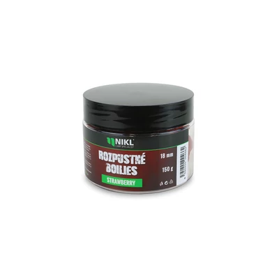 Nikl - Rozpustné boilies Jahoda 14mm, 150g