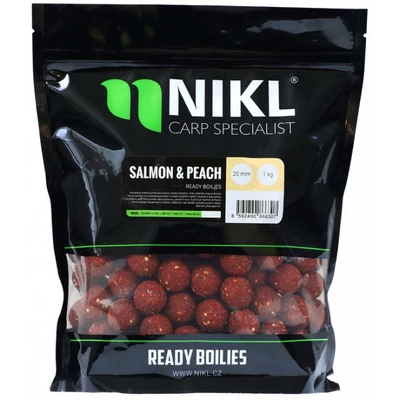 NIKL - Ready Boilie Salmon & Peach 1kg 20mm