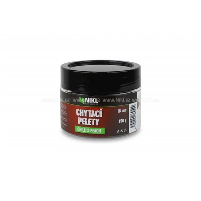 Nikl - Chytací pelety Chilli & Peach - 10 mm, 150 g