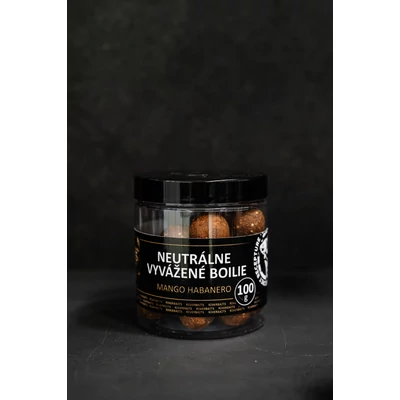 RIVERBAITS Neutrálne Vyvážené Boilie Mango Habanero 20mm 200g